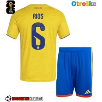 Otroške Nogometnih dresov Kolumbija Richard Rios #6 Domači SP 2026 Kratki rokavi (+ hlače)